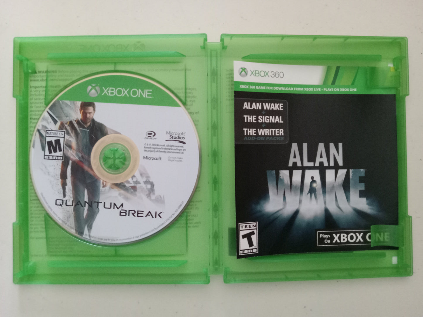 Quantum Break, Xbox One Video Game, Rated M, USED