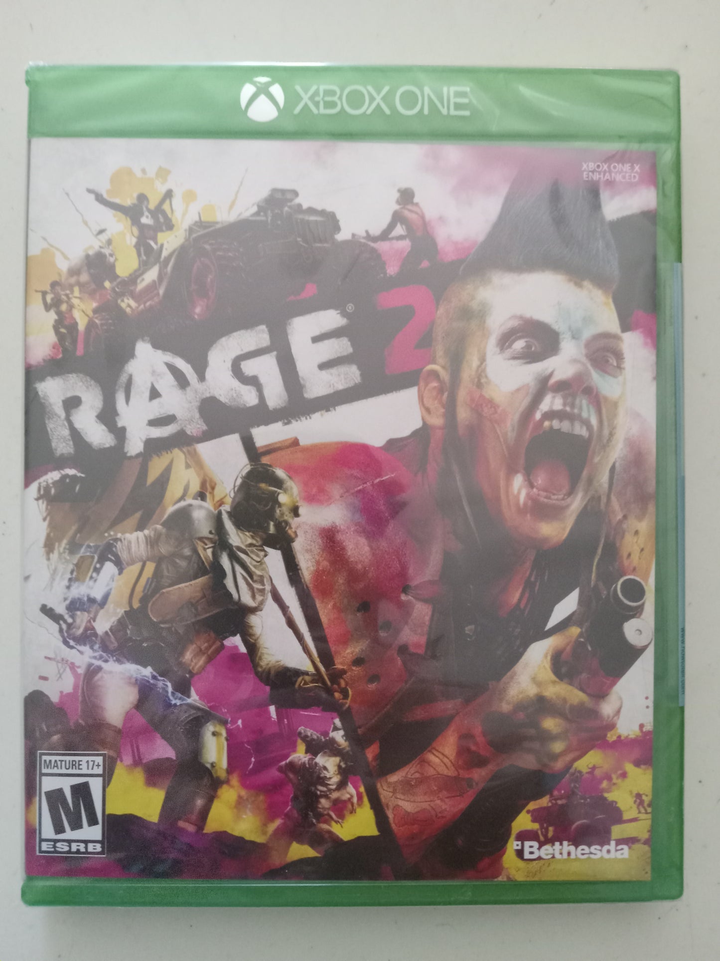 Rage 2, Xbox One Video Game, Rated M, NEW