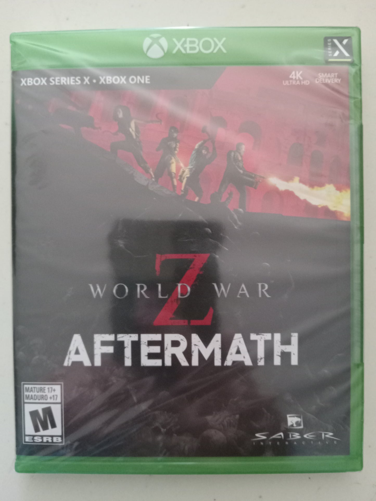 World War Z Aftermath, Xbox One Video Game, Rated M, NEW