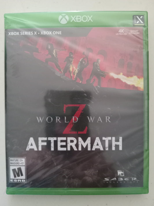 World War Z Aftermath, Xbox One Video Game, Rated M, NEW