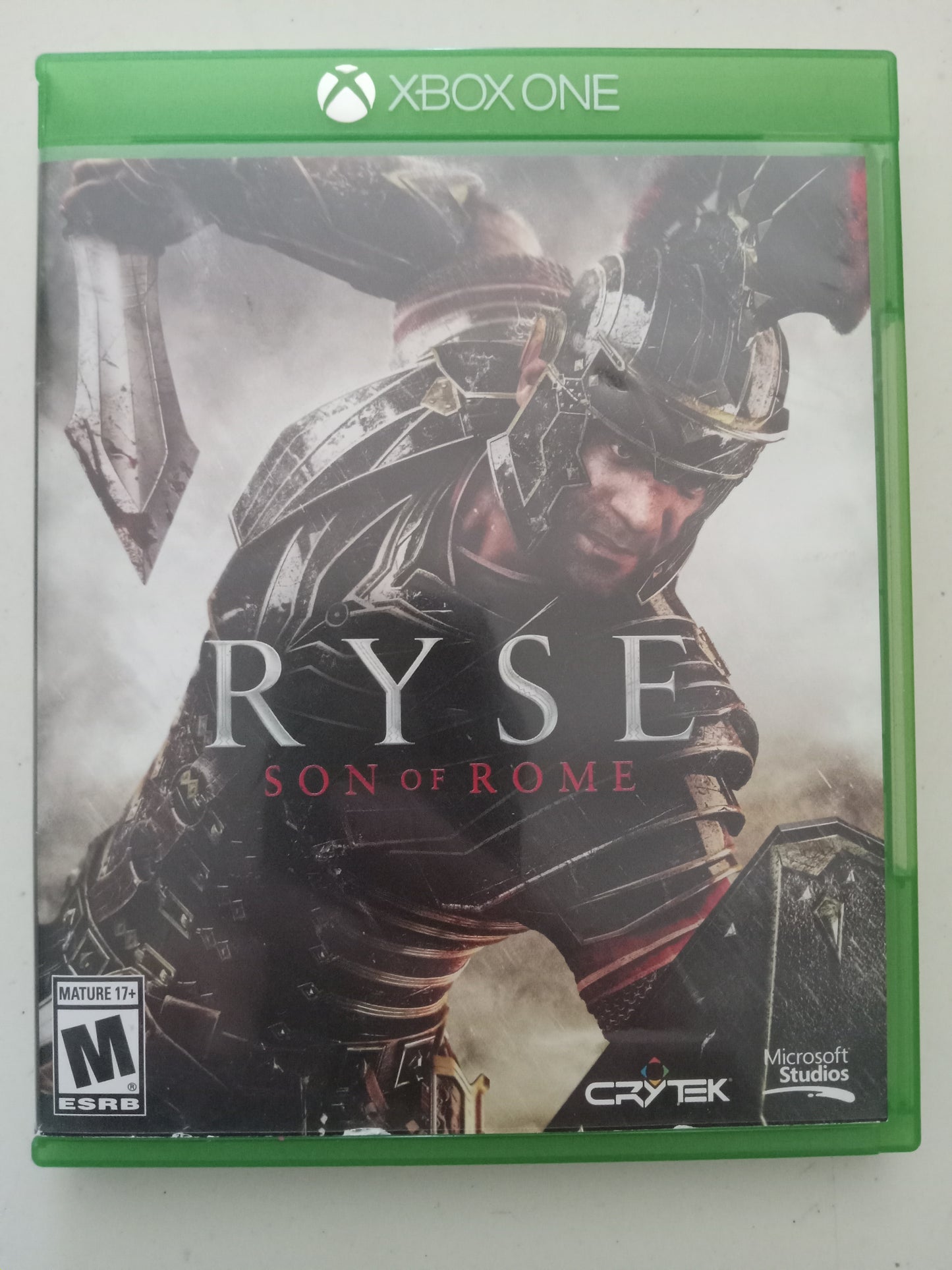 Ryse, Son of Rome, Xbox One Video Game, Rated M, USED