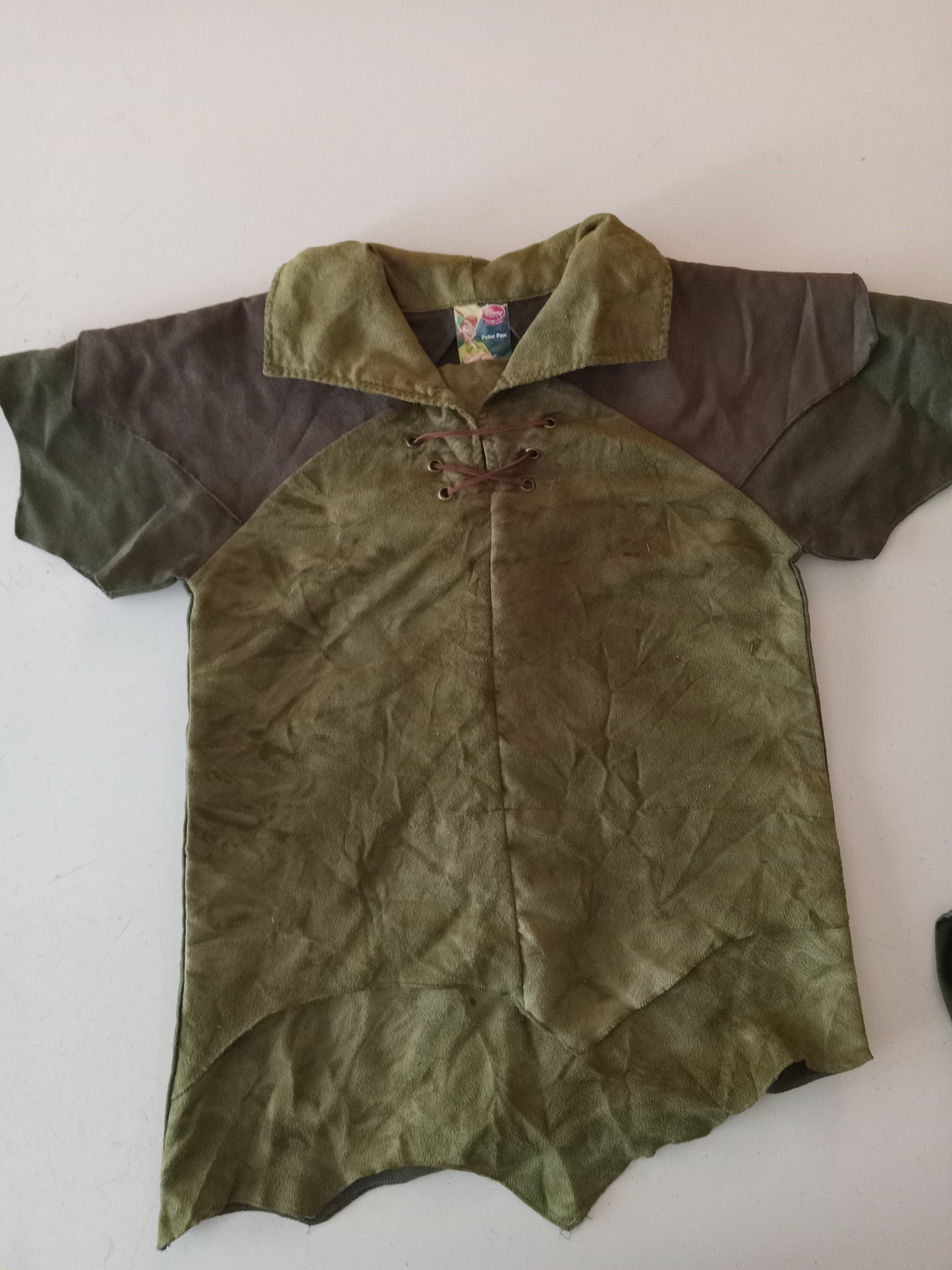 Peter Pan Woodsman Medieval Twilight Princess Link Cosplay Child's Halloween Costume USED