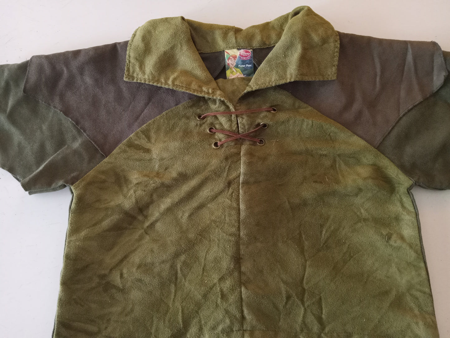 Peter Pan Woodsman Medieval Twilight Princess Link Cosplay Child's Halloween Costume USED