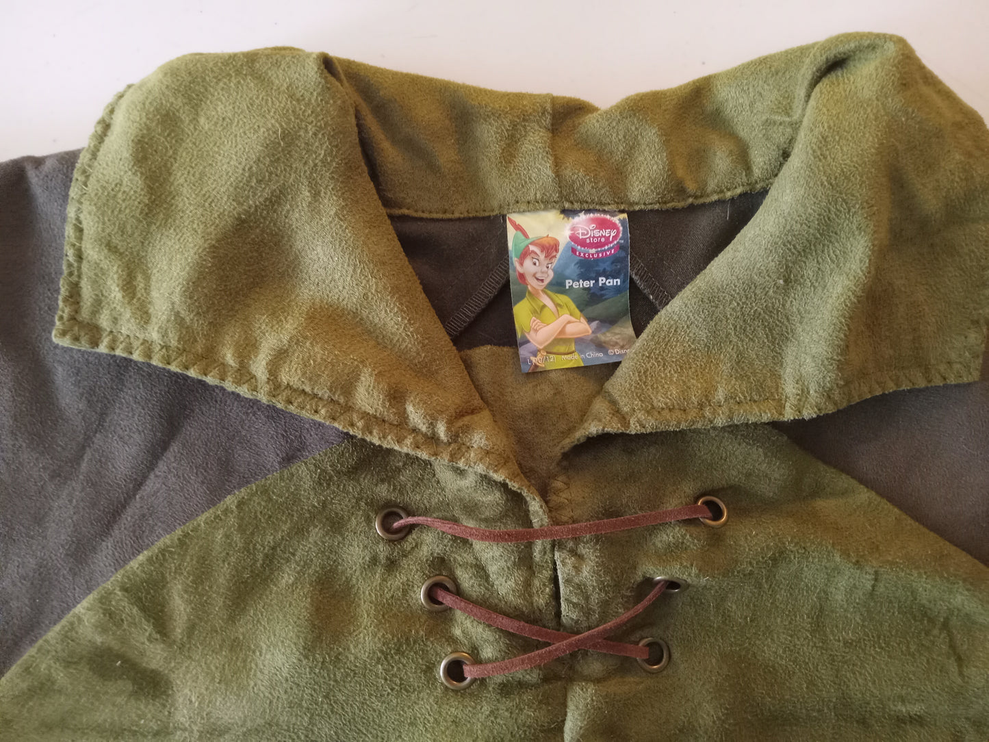 Peter Pan Woodsman Medieval Twilight Princess Link Cosplay Child's Halloween Costume USED