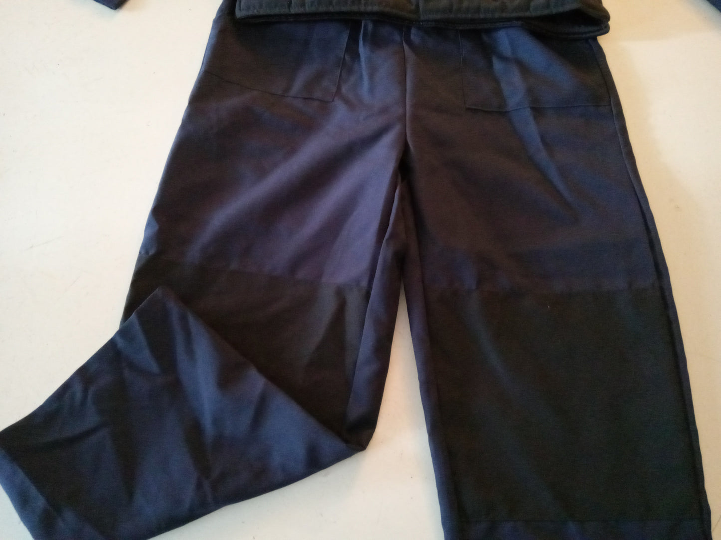 SWAT Police Uniform Jumpsuit Armor Vest Helmet Cosplay Child's Halloween Costume USED