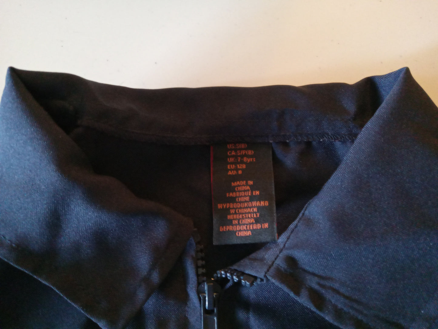 SWAT Police Uniform Jumpsuit Armor Vest Helmet Cosplay Child's Halloween Costume USED