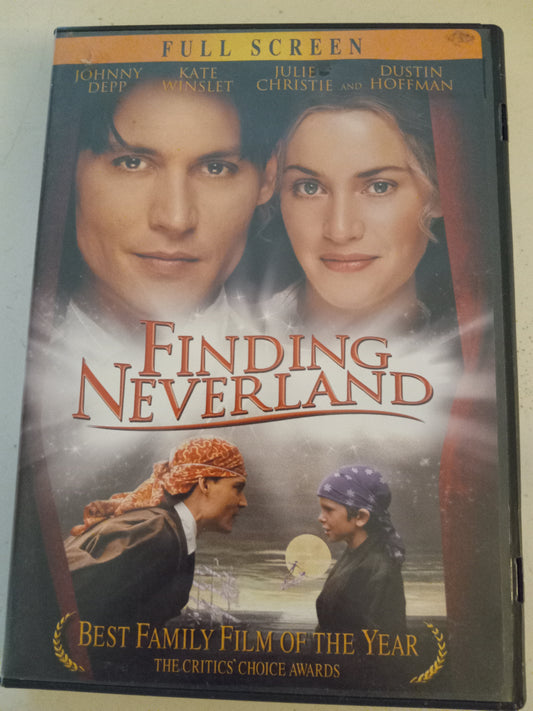 Finding Neverland, DVD Movie, Johnny Depp Fullscreen/Widescreen, Rated PG, NEW/USED