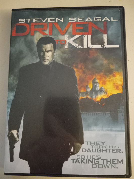 Driven to Kill, DVD Movie, Widescreen, Rated R, Rare USED.