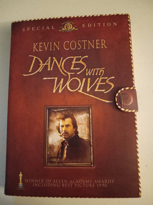 Dances With Wolves, DVD Movie, 2 Disks Special Edition, Widescreen, Rated PG-13, USED