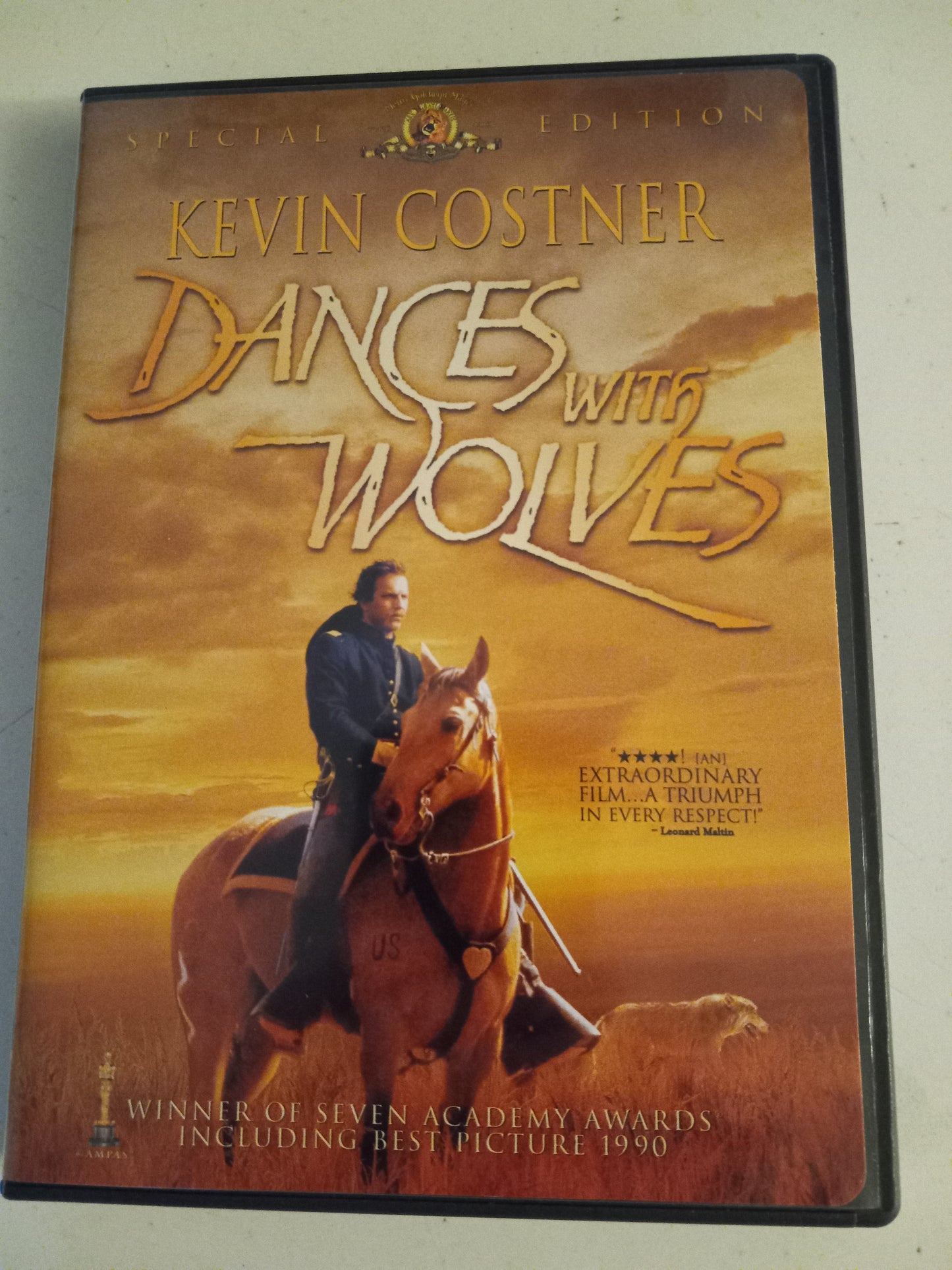 Dances With Wolves, DVD Movie, 2 Disks Special Edition, Widescreen, Rated PG-13, USED