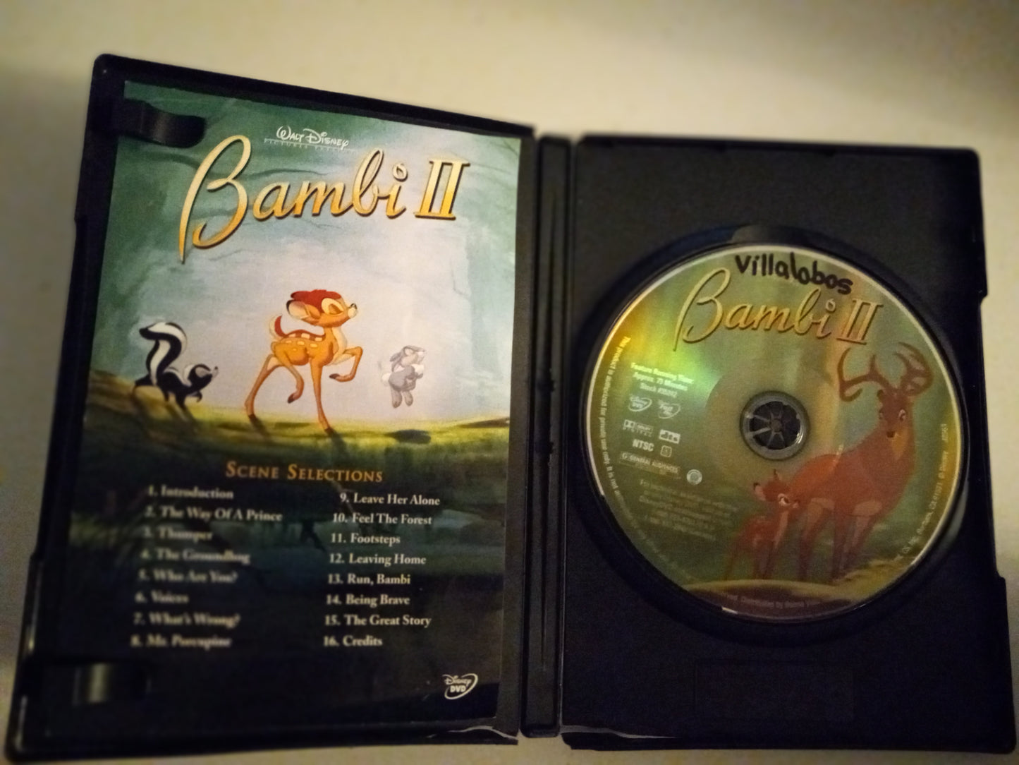 Bambi II 2, Animated Disney DVD Movie, Rated G, Widescreen, NEW/USED
