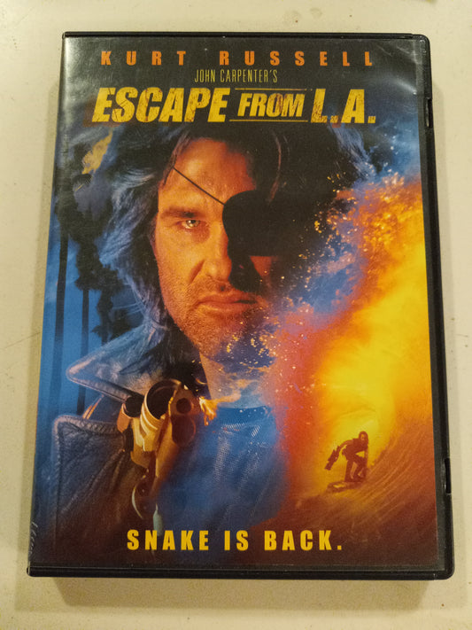 Escape From L.A., DVD Movie, Widescreen, Rated R, USED