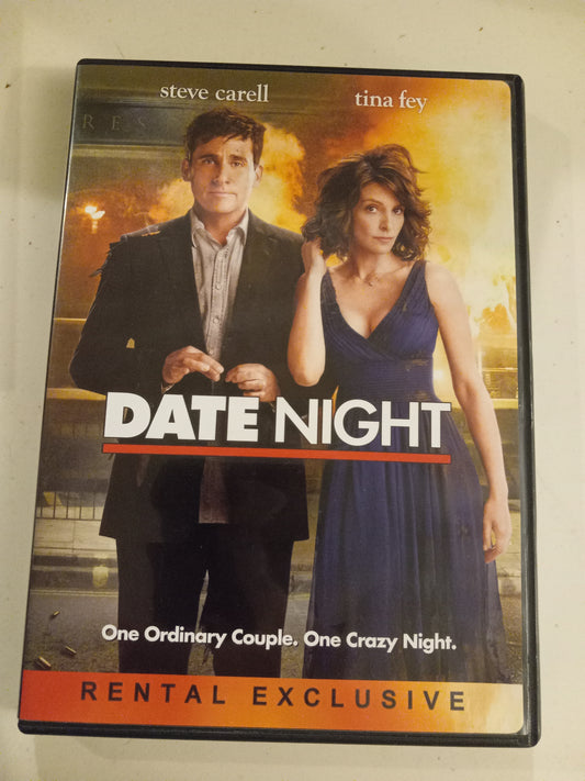 Date Night, DVD Movie, Widescreen, Rated PG-13, USED