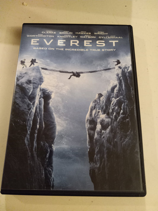 Everest, True Story, DVD Movie, Sam Worthington Widescreen, Rated PG-13, USED