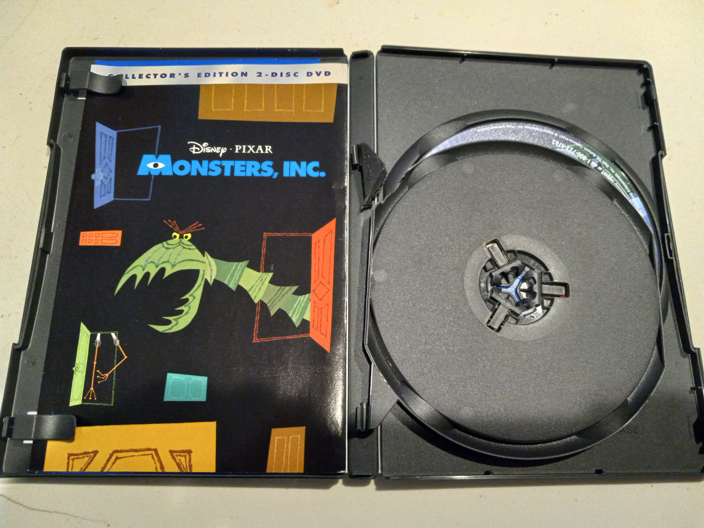 Monsters, INC. 2 Disk, Collectors Edition, DVD Movie, Rated G, Widescreen, USED