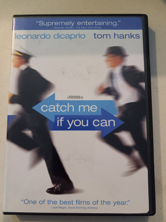 Catch Me If You Can, DVD Movie, 2 Discs, Fullscreen/Widescreen, Rated PG-13, USED