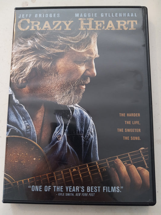 Crazy Heart, DVD Movie, Widescreen, Rated R, USED