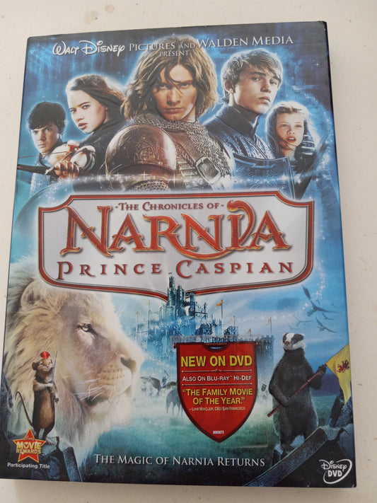 The Chronicles Of Narnia Prince Caspian, DVD Movie, Rated PG, Widescreen, USED