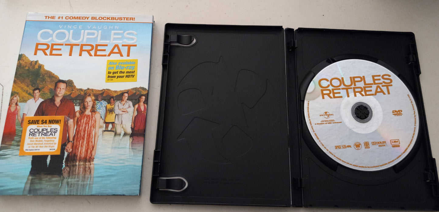 Couples Retreat, DVD Movie, Vince Vaughn Widescreen, Rated PG-13, NEW/USED