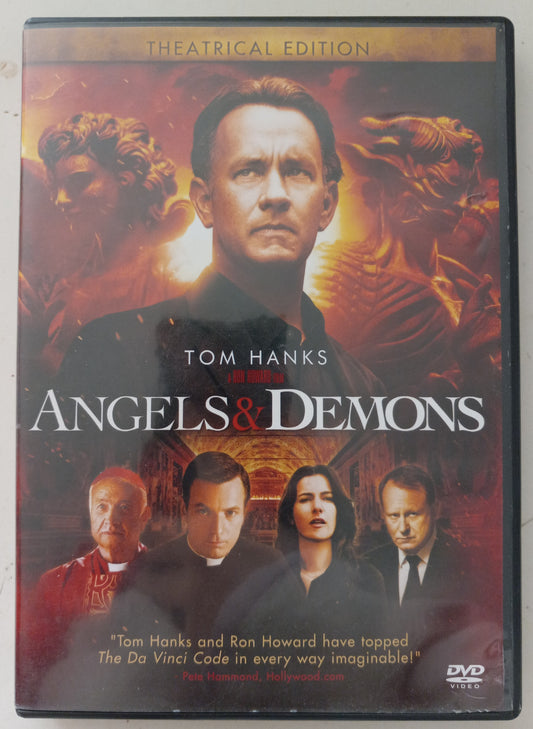 Angels And Demons, DVD Movie, Widescreen, ﻿Rated PG-13, USED