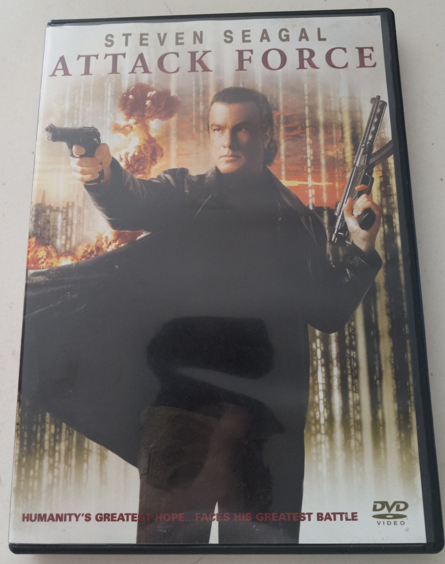 Attack Force, Steven Seagal, DVD Movie, Widescreen, Rated R, USED