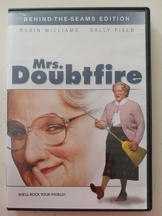 Mrs. Doubtfire, Behind the Seams, 2-Discs, DVD Movie, Widescreen, Rated PG-13, USED