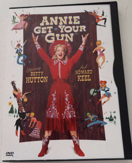 Annie Get Your Gun, DVD Movie, Not Rated, Fullscreen Color, Rare, USED