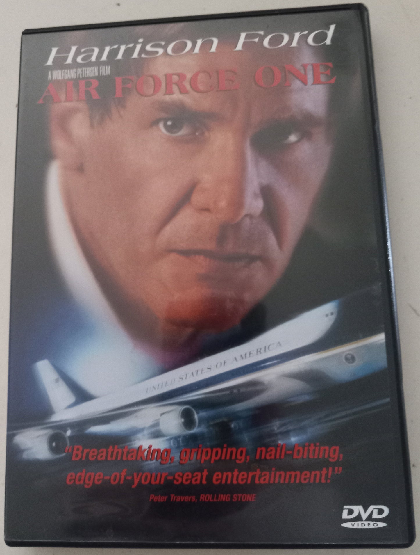 Air Force One, Harrison Ford, Widescreen/Fullscreen, DVD Movie, Rated R, USED