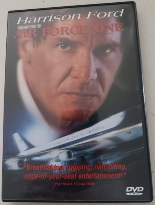 Air Force One, Harrison Ford, Widescreen/Fullscreen, DVD Movie, Rated R, USED