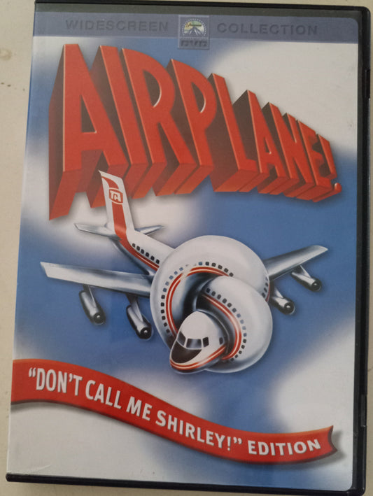Airplane, Don't Call Me Shirley Edition, DVD Movie, Widescreen, Rated PG, USED