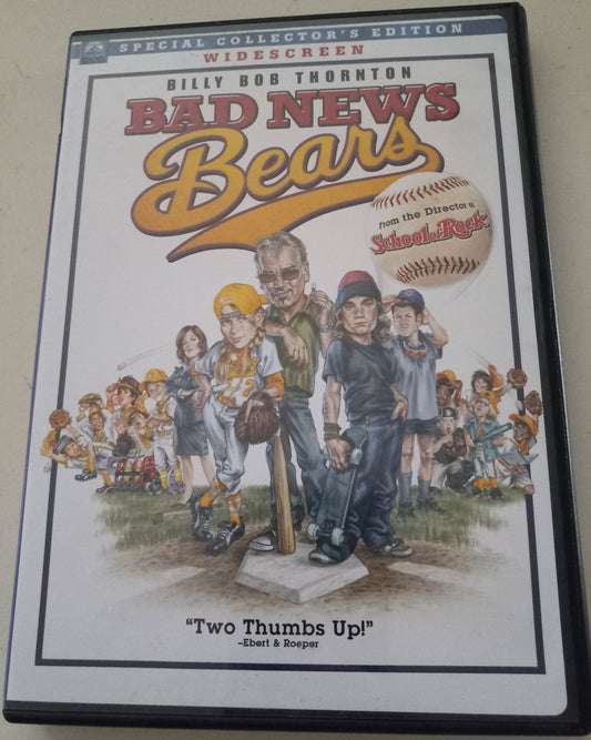 The Bad News Bears, Special Collector's Edition, 2005,Thornton, DVD Movie, Widescreen, Rated PG-13, USED.