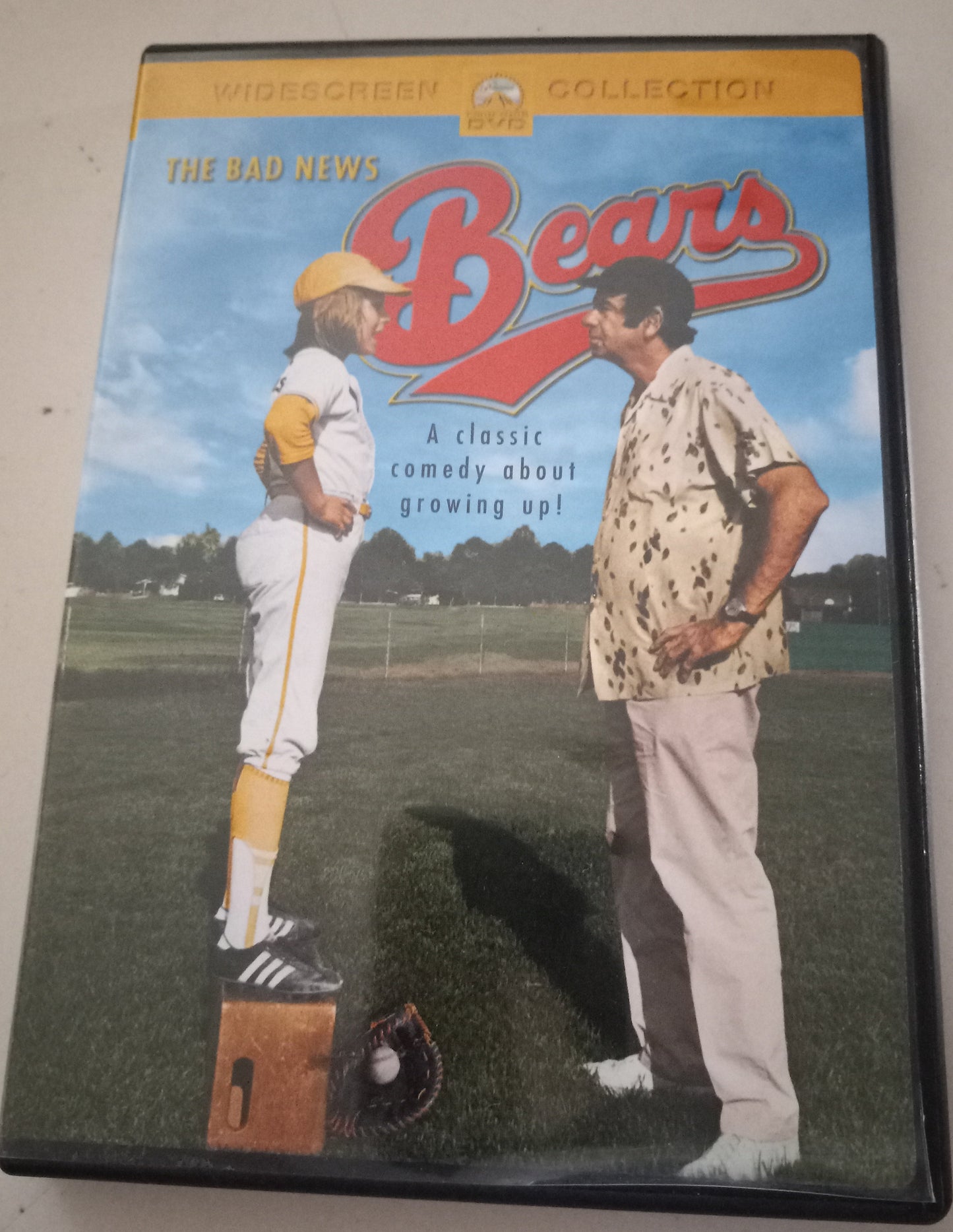 The Bad News Bears, 1976, Walter Matthau, DVD Movie, Widescreen, Rated PG, Rare, USED.