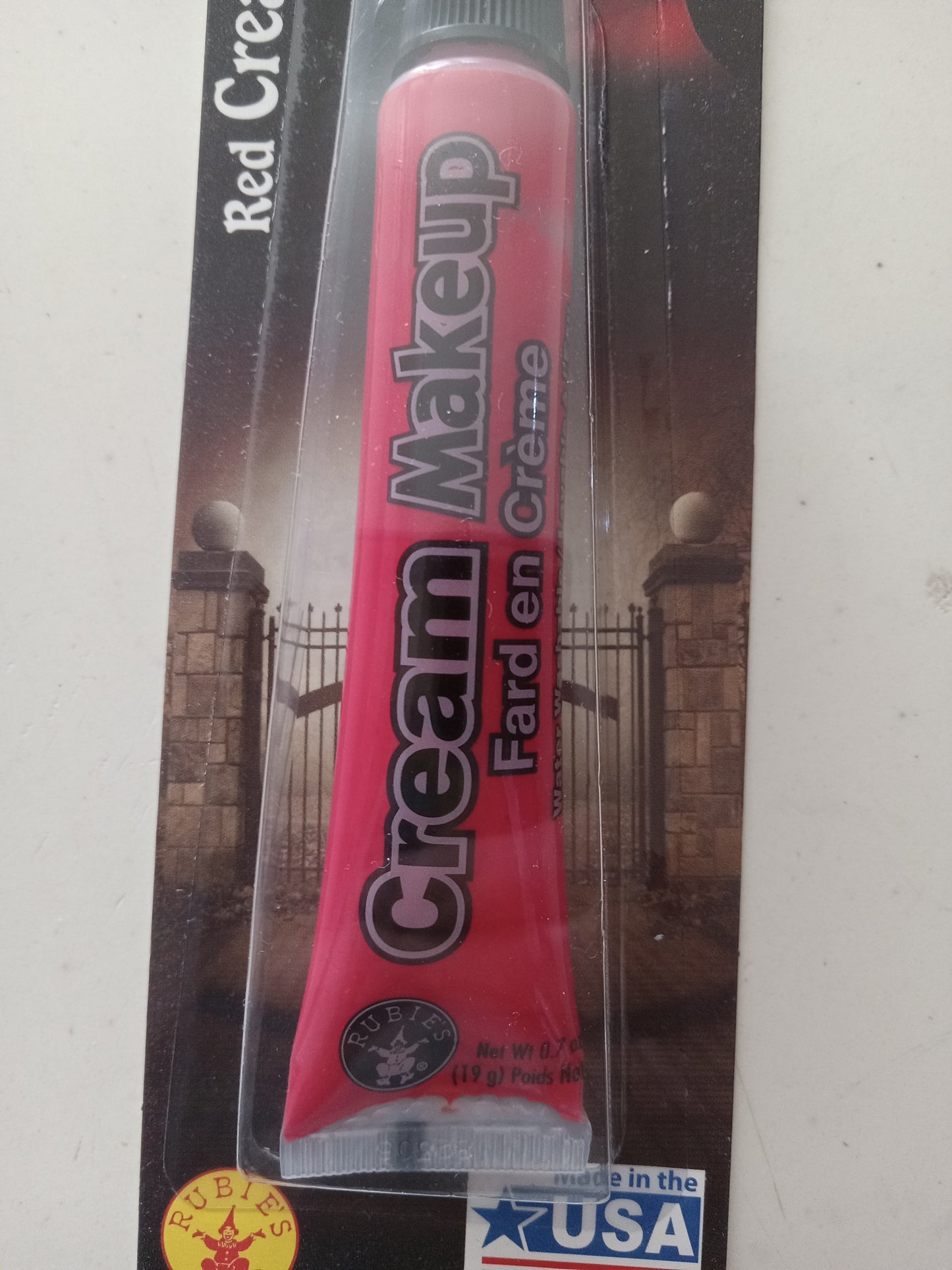 Red Cream Washable Makeup Rubies 1oz Cosplay Halloween Costume Accessory, NEW