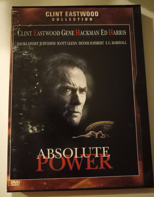 Absolute Power, DVD Movie, Widescreen, Rated R, Rare USED