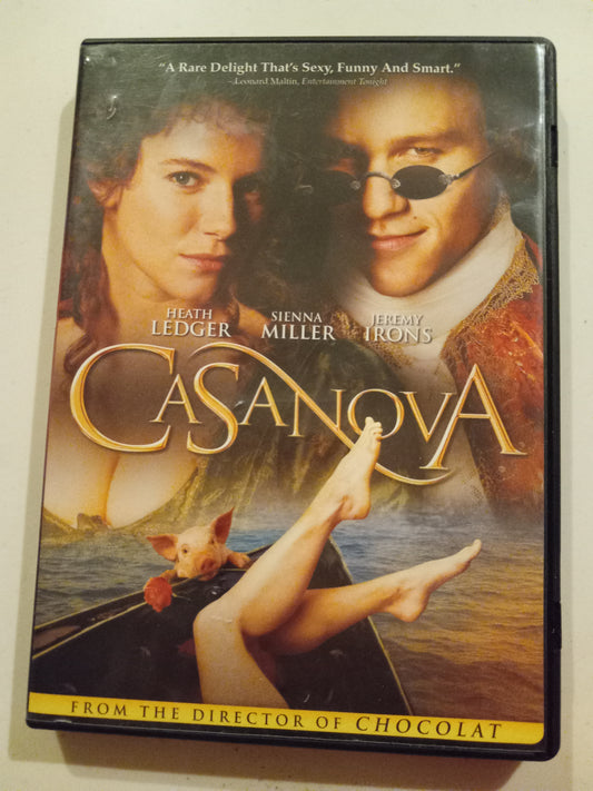 Casanova, DVD Movie, Widescreen, Rated R, USED