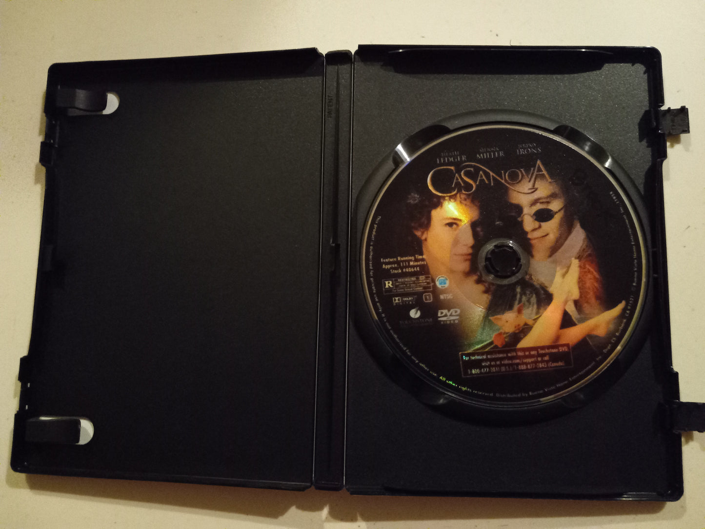 Casanova, DVD Movie, Widescreen, Rated R, USED