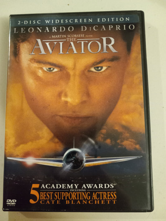 The Aviator, DVD Movie, 2 Disc Widescreen, Rated PG-13, USED