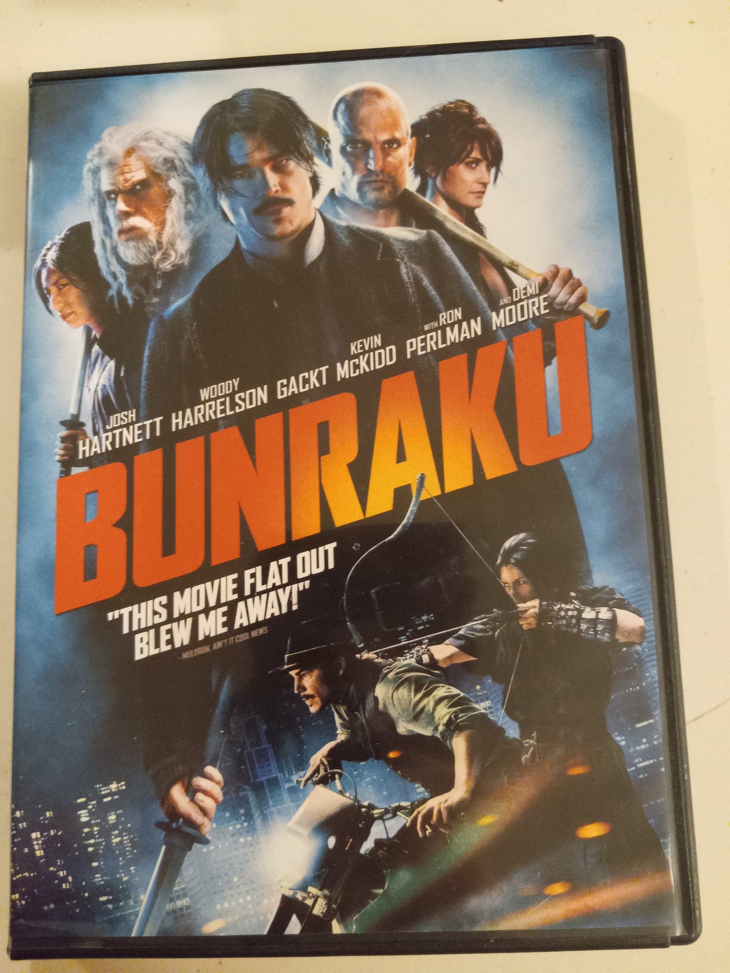 Bunraku, DVD Movie, Widescreen, Rated R, USED