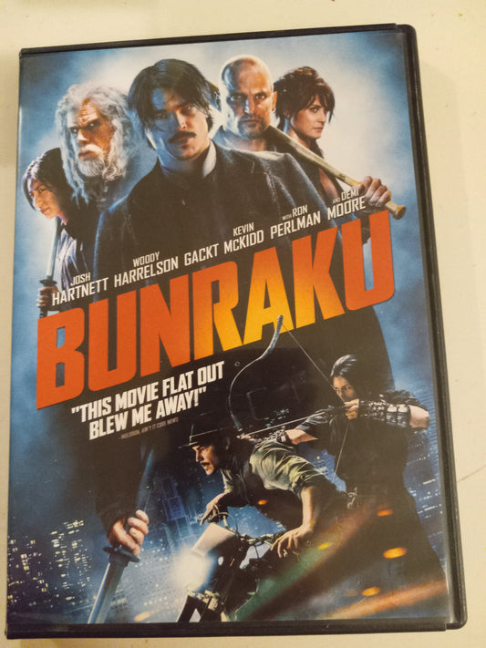 Bunraku, DVD Movie, Widescreen, Rated R, USED