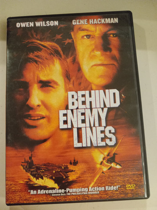 Behind Enemy Lines, DVD Movie, Widescreen,  Rated PG-13, USED