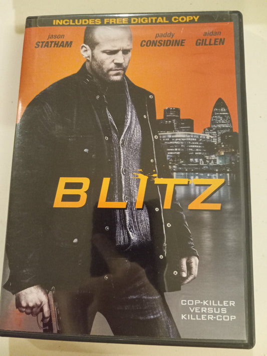 Blitz, DVD Movie, Jason Statham Widescreen, Rated R, USED