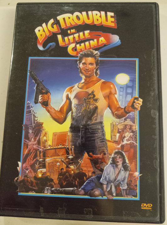 Big Trouble In Little China, DVD Movie, Widescreen, Rated PG-13, USED