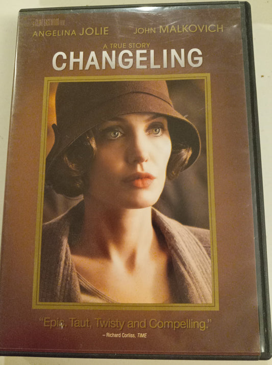 Changeling, DVD Movie, Widescreen, Rated R, USED