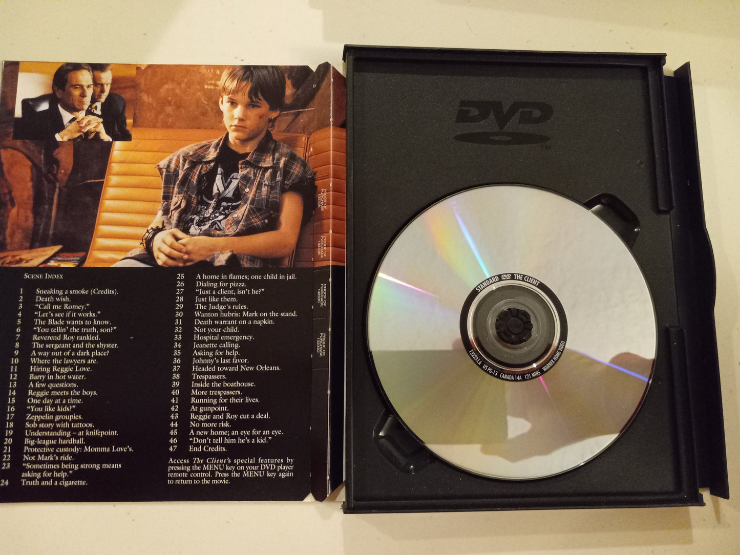 The Client, DVD Movie, Widescreen, Rated PG-13, USED