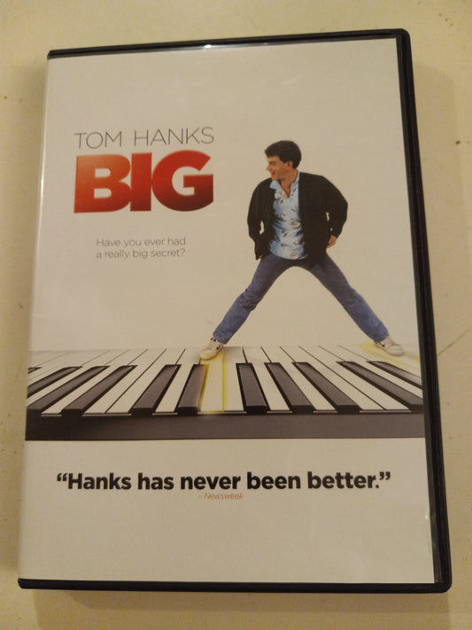 Big, DVD Movie, Tom Hanks Widescreen, Rated PG, USED