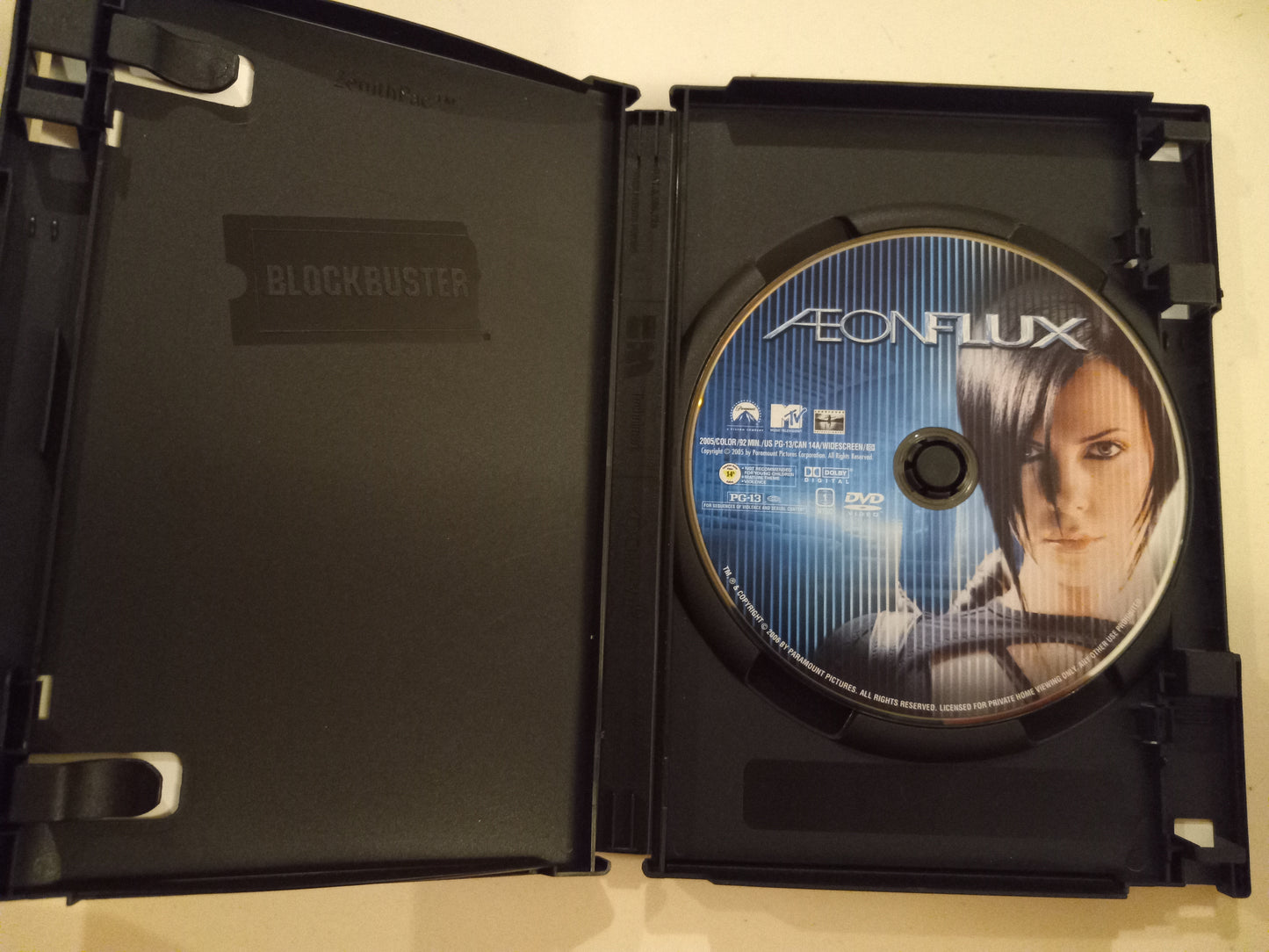 Aeonflux, DVD Movie, Special Collectors Edition Widescreen, Rated PG, USED
