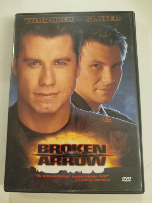 Broken Arrow, DVD Movie, Widescreen, Rated R, USED