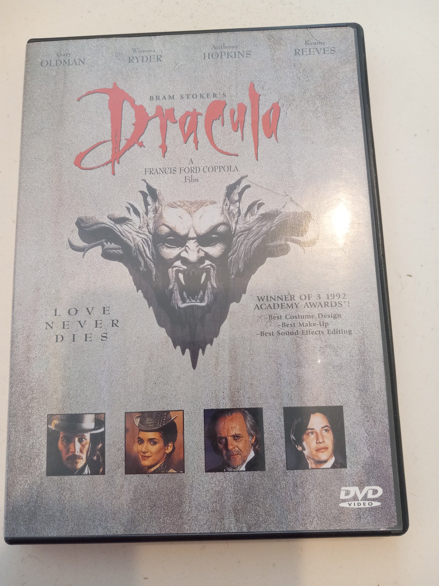 Dracula, DVD Movie, Widescreen, Rated R, USED