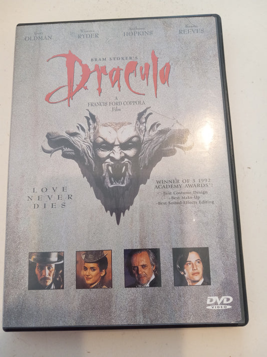 Dracula, DVD Movie, Widescreen, Rated R, USED