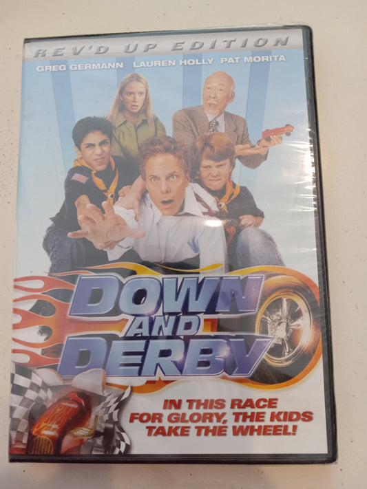 Down And Derby, Rev'd Up Ed. DVD Movie, Widescreen, Rated PG, NEW/USED